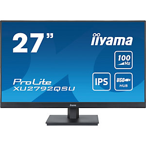 Iiyama ProLite, 68,6 cm (27''), 2560 x 1440 Pixeles, Dual WQHD, LED, Negro XU2792QSU-B6
