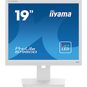 Iiyama ProLite B1980D-W5, 48,3 cm (19''), 1280 x 1024 Pixeles, SXGA, LCD, 5 ms, Blanco