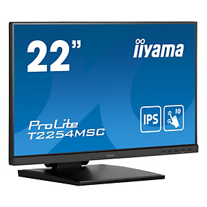 Iiyama ProLite T2254MSC-B1AG, 54,6 cm (21.5''), 1920 x 1080 Pixeles, Full HD, LED, 4 ms, Negro