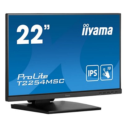 Iiyama ProLite T2254MSC-B1AG, 54,6 cm (21.5''), 1920 x 1080 Pixeles, Full HD, LED, 4 ms, Negro - 1
