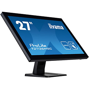 Iiyama ProLite T2752MSC-B1, 68,6 cm (27''), 1920 x 1080 Pixeles, Full HD, LED, 4 ms, Negro Iiyama ProLite T2752MSC-B1, 68,6 cm (27''), 1920 x 1080 Pixeles, Full HD, LED, 4 ms, Negro
