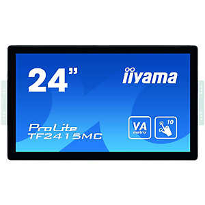 Iiyama ProLite TF2415MC-B2, 60,5 cm (23.8''), 315 cd / m², Full HD, VA, 16:9, 1920 x 1080 Pixeles