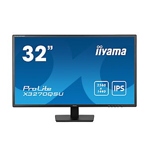 Iiyama ProLite X3270QSU-B1, 81,3 cm (32''), 2560 x 1440 Pixeles, Wide Quad HD, LED, 3 ms, Negro Iiyama ProLite X3270QSU-B1, 81,3 cm (32''), 2560 x 1440 Pixeles, Wide Quad HD, LED, 3 ms, Negro