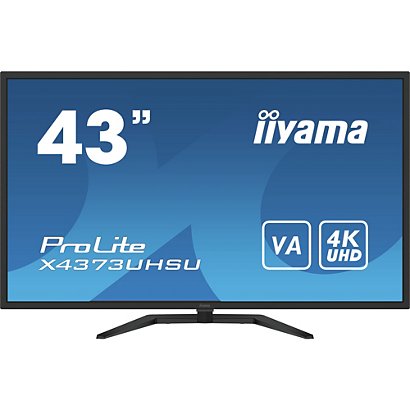 iiyama ProLite X4373UHSU-B1, 108 cm (42.5''), 3840 x 2160 pixels, 4K Ultra HD, 3 ms, Noir - 1