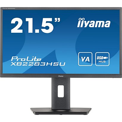 iiyama ProLite XB2283HSU-B1, 54,6 cm (21.5''), 1920 x 1080 pixels, Full HD, LED, 1 ms, Noir - 1