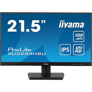 Iiyama ProLite XU2293HSU-B6, 54,6 cm (21.5''), 1920 x 1080 Pixeles, Full HD, LED, 1 ms, Negro