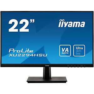 iiyama ProLite XU2294HSU-B1, 54,6 cm (21.5"), 1920 x 1080 pixels, Full HD, LED, 4 ms, Noir