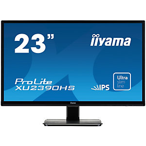 iiyama ProLite XU2390HS, 58,4 cm (23""), 1920 x 1080 pixels, Full HD, LED, 5 ms, Noir XU2390HS-B1