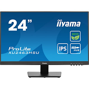 iiyama ProLite XU2463HSU-B1, 60,5 cm (23.8''), 1920 x 1080 pixels, Full HD, LED, 1 ms, Noir