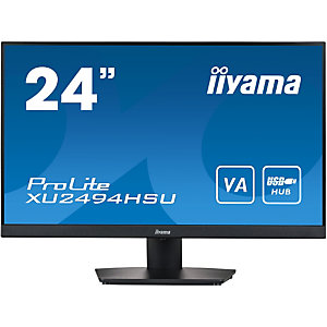 iiyama ProLite XU2494HSU-B2, 60,5 cm (23.8''), 1920 x 1080 pixels, Full HD, LED, 4 ms, Noir