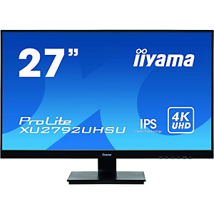 iiyama ProLite XU2792UHSU-B1, 68,6 cm (27''), 3840 x 2160 pixels, 4K Ultra HD, LED, 4 ms, Noir