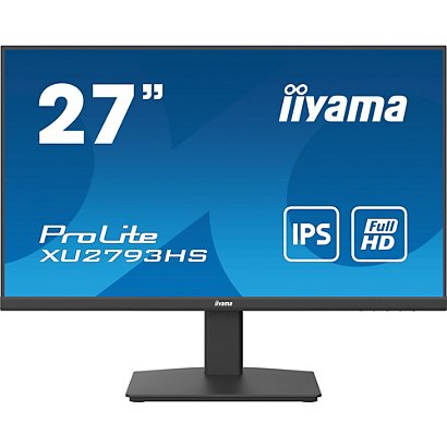 iiyama ProLite XU2793HS-B6, 68,6 cm (27''), 1920 x 1080 pixels, Full HD, LED, 1 ms, Noir - 1