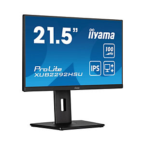 Iiyama ProLite XUB2292HSU-B6, 55,9 cm (22''), 1920 x 1080 Pixeles, Full HD, LED, 0,4 ms, Negro