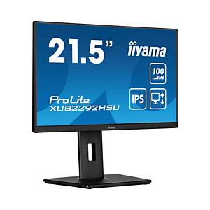 Iiyama ProLite XUB2292HSU-B6, 55,9 cm (22''), 1920 x 1080 Pixeles, Full HD, LED, 0,4 ms, Negro Iiyama ProLite XUB2292HSU-B6, 55,9 cm (22''), 1920 x 1080 Pixeles, Full HD, LED, 0,4 ms, Negro