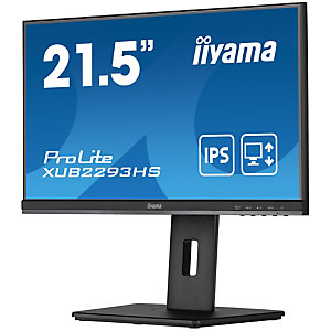 Iiyama ProLite XUB2293HS-B5, 54,6 cm (21.5''), 1920 x 1080 Pixeles, Full HD, LED, 3 ms, Negro