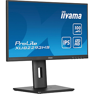 Iiyama ProLite XUB2293HS-B6, 54,6 cm (21.5''), 1920 x 1080 Pixeles, Full HD, LED, 1 ms, Negro Iiyama ProLite XUB2293HS-B6, 54,6 cm (21.5''), 1920 x 1080 Pixeles, Full HD, LED, 1 ms, Negro