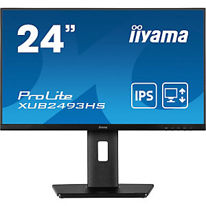 Iiyama ProLite XUB2493HS-B5, 60,5 cm (23.8''), 1920 x 1080 Pixeles, Full HD, LED, 4 ms, Negro