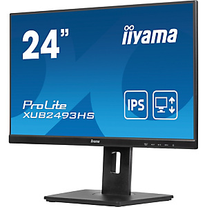 Iiyama ProLite XUB2493HS-B6, 60,5 cm (23.8''), 1920 x 1080 Pixeles, Full HD, LED, 0,5 ms, Negro Iiyama ProLite XUB2493HS-B6, 60,5 cm (23.8''), 1920 x 1080 Pixeles, Full HD, LED, 0,5 ms, Negro