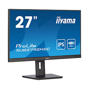 Iiyama ProLite XUB2792HSC-B5, 68,6 cm (27''), 1920 x 1080 Pixeles, Full HD, LED, 4 ms, Negro