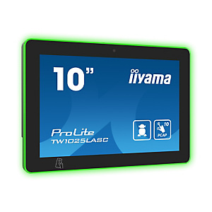iiyama TW1025LASC-B1PNR, 25,6 cm (10.1'), 1280 x 800 pixels, LED, 0,1692 x 0,1692 mm, 16:10, 25 ms iiyama TW1025LASC-B1PNR, 25,6 cm (10.1'), 1280 x 800 pixels, LED, 0,1692 x 0,1692 mm, 16:10, 25 ms