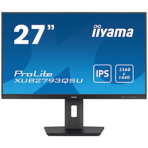 Iiyama XUB2793QSU-B7, 68,6 cm (27'), 2560 x 1140 Pixeles, Wide Quad HD, LED, 1 ms, Negro Iiyama XUB2793QSU-B7, 68,6 cm (27'), 2560 x 1140 Pixeles, Wide Quad HD, LED, 1 ms, Negro