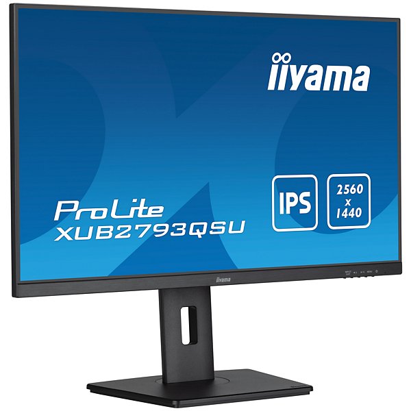 iiyama XUB2793QSU-B7, 68,6 cm (27'), 2560 x 1140 pixels, Wide Quad HD, LED, 1 ms, Noir - 4