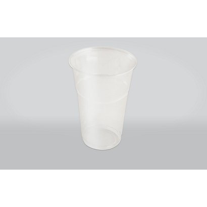 ILIP Bicchiere monouso in PET Linea KlearCup, Riciclabile, Per bevande fredde, Capacità 400 ml, Trasparente (confezione 50 pezzi)