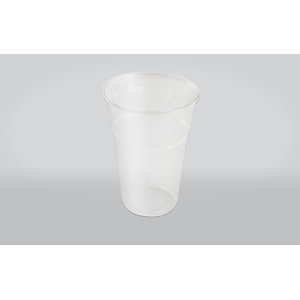 ILIP Bicchiere monouso in PET Linea KlearCup, Riciclabile, Per bevande fredde, Capacità 575 ml, Trasparente (confezione 50 pezzi)