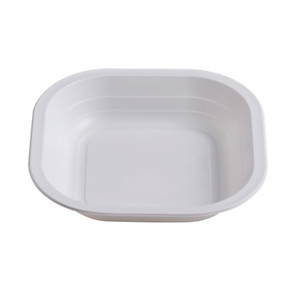 ILIP Contenitore fondo quadrato monouso in PP Linea Professional Catering, Termosaldabile, Riciclabile, 18 x 18 x 3,5 cm, 11,5 g, Bianco (confezione 50 pezzi) ILIP Contenitore fondo quadrato monouso in PP Linea Professional Catering, Termosaldabile, Riciclabile, 18 x 18 x 3,5 cm, 11,5 g, Bianco (confezione 50 pezzi)