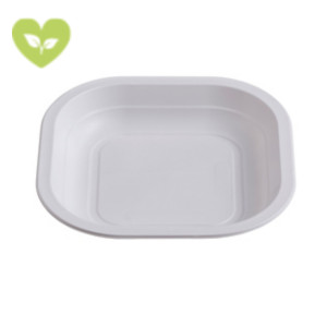 ILIP Contenitore fondo quadrato monouso, Mater-Bi, Linea IlipBio, Bio e compostabile, 18 x 18 x 3,5 cm, 18 g, Bianco (confezione 700 pezzi) ILIP Contenitore fondo quadrato monouso, Mater-Bi, Linea IlipBio, Bio e compostabile, 18 x 18 x 3,5 cm, 18 g, Bianco (confezione 700 pezzi)