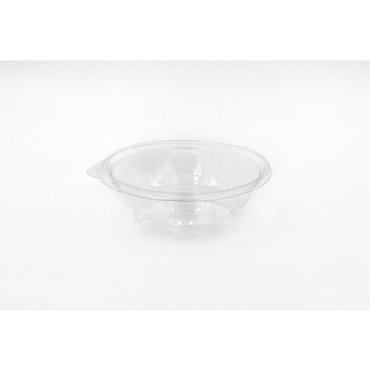 ILIP Contenitore  in rPET Linea Food2Go, Ø 16,6 x 5 cm, Capacità 500 cc, Trasparente (confezione 600 pezzi)