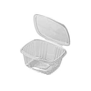 ILIP Vassoio gastronomia in rPET Linea Food2Go, 15 x 12,4 x 5,5 cm, Capacità 500 cc, Trasparente (confezione 450 pezzi) ILIP Vassoio gastronomia in rPET Linea Food2Go, 15 x 12,4 x 5,5 cm, Capacità 500 cc, Trasparente (confezione 450 pezzi)