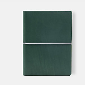 IN TEMPO Taccuino Evo Ciak - 15 x 21 cm - fogli bianchi - copertina verde