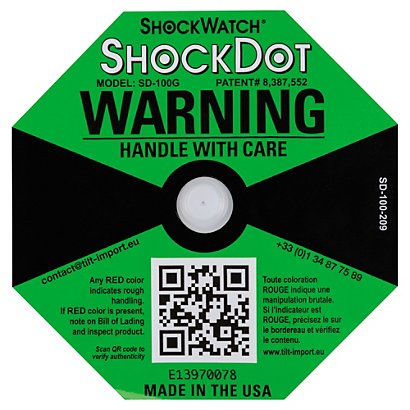 Indicateur de choc ShockDot Spotsee® - 1