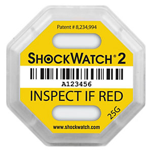Indicateur de choc ShockWatch2 Spotsee®