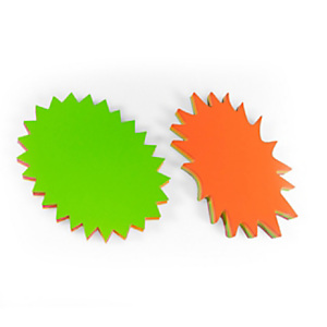 INDUSTRIAUMBRA Cartellino Segnaprezzi, 20 x 14 cm, Formato grande, Colori assortiti Fluo (confezione 50 pezzi) INDUSTRIAUMBRA Cartellino Segnaprezzi, 20 x 14 cm, Formato grande, Colori assortiti Fluo (confezione 50 pezzi)