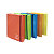 INDUSTRIAUMBRA New Color Cartella progetti con elastico, 250 x 350 mm, Dorso 100 mm, Cartone verniciato, Rosso - 1
