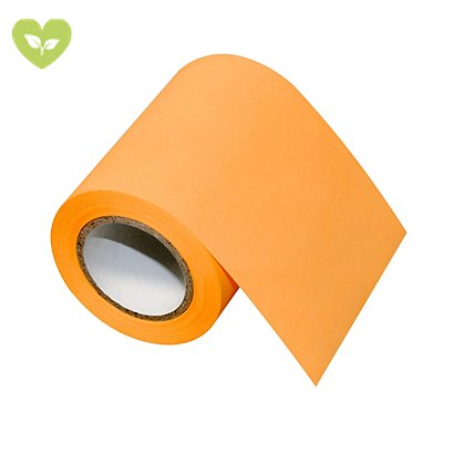 INFO NOTES Foglietti adesivi riposizionabili in rotolo Roll Notes, 60 mm x 8 m, Arancione Fluo
