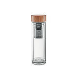 Infuseur à thé en verre et bamboo 420 ml Infuseur à thé en verre et bamboo 420 ml