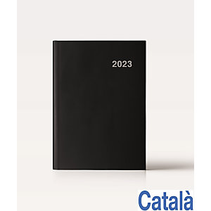 INGRAF Acuario-París Agenda día-página 2023, 150 x 210 mm, català, negro