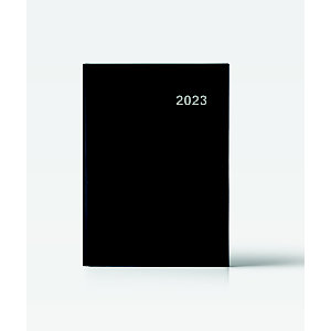 INGRAF Aries-París Agenda semana-vista 2023, 150 x 210 mm, castellano, negro