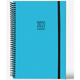 INGRAF Tokio Agenda semana vista 2021, 170 x 240 mm, castellano, azul turquesa INGRAF Tokio Agenda semana vista 2021, 170 x 240 mm, castellano, azul turquesa
