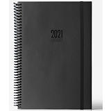 INGRAF Tokio Agenda semana vista 2021, 210 x 297 mm, castellano, negro INGRAF Tokio Agenda semana vista 2021, 210 x 297 mm, castellano, negro