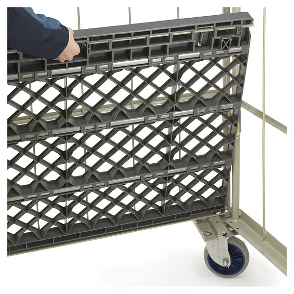 Inklapbare rolcontainer 80 x 60 x 170 cm - 4