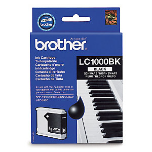 Inktcartridge Brother LC1000BK zwart voor inkjet printers