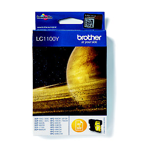 Inktcartridge Brother LC1100Y geel voor inkjet printers