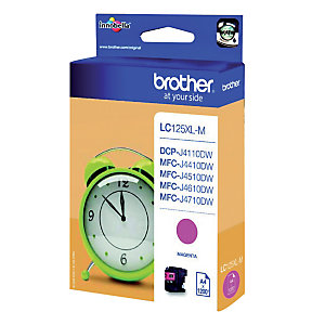 Inktcartridge Brother LC127XLM magenta voor inkjet printers