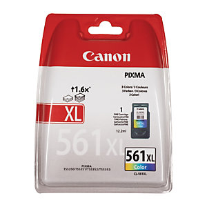 Inktpatroon Canon CL-561XL 3 kleuren voor inkjetprinters