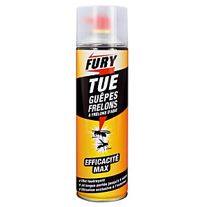 Insecticide Fury anti-guêpes aérosol 500 ml Insecticide Fury anti-guêpes aérosol 500 ml