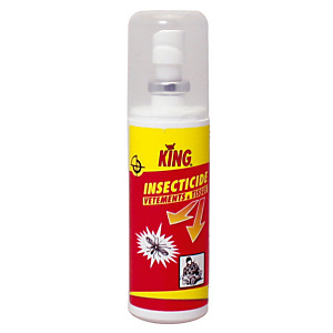 Insecticide King vêtements et tissus 100 ml Insecticide King vêtements et tissus 100 ml